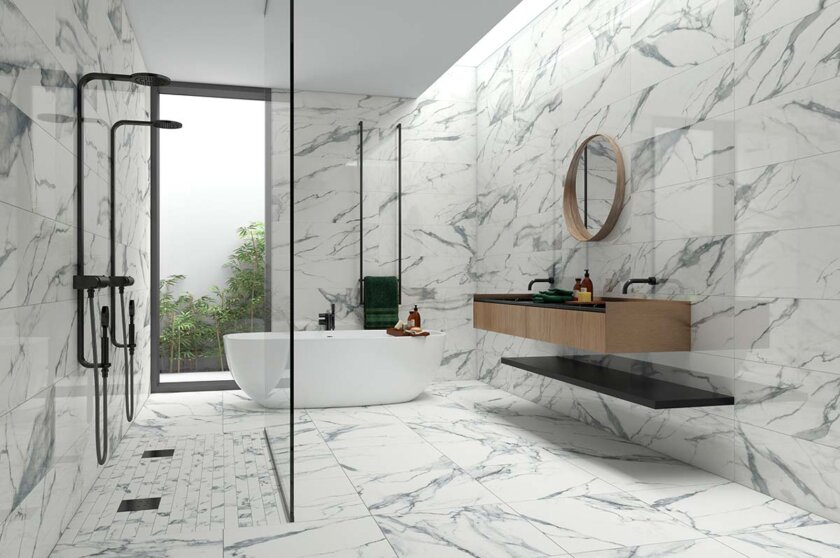 how to choose bathroom tile