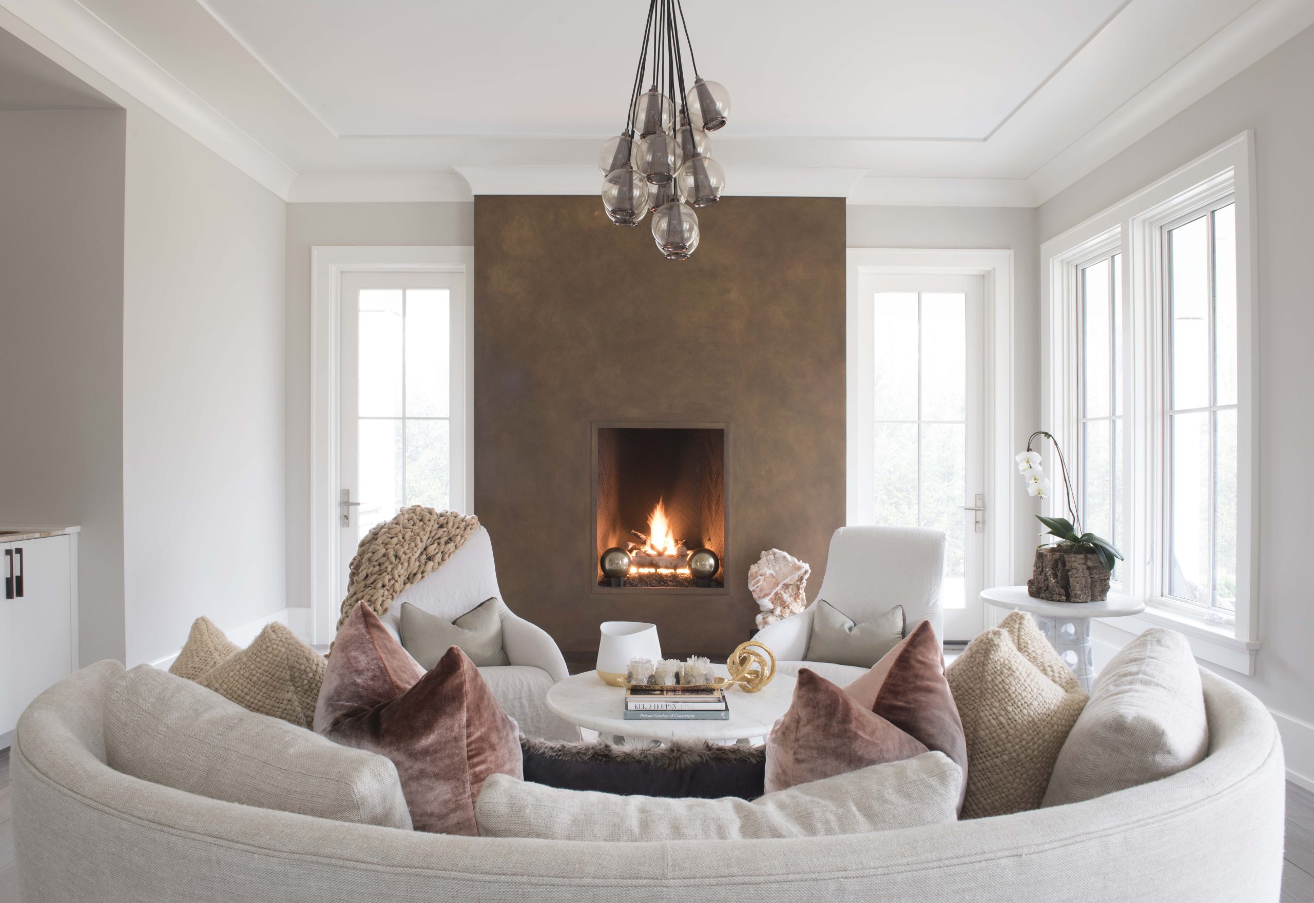 how to renovate a marble fireplace