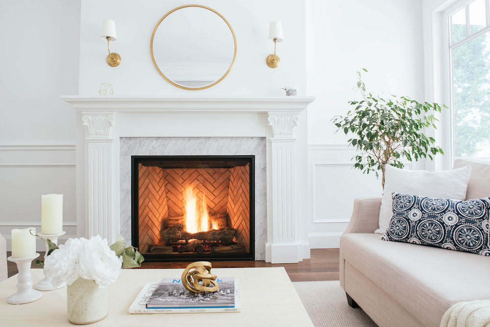how to renovate a cast iron fireplace