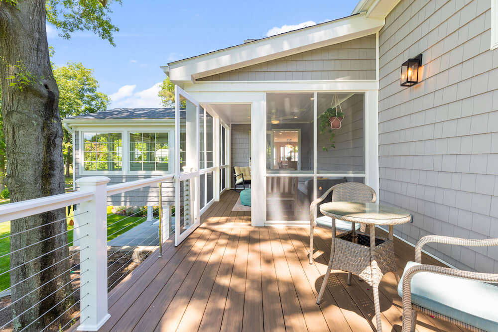 how to renovate a screened in porch