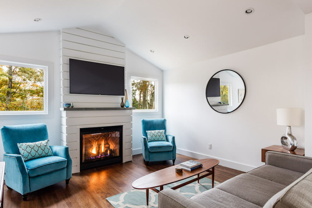 how to renovate an old fireplace