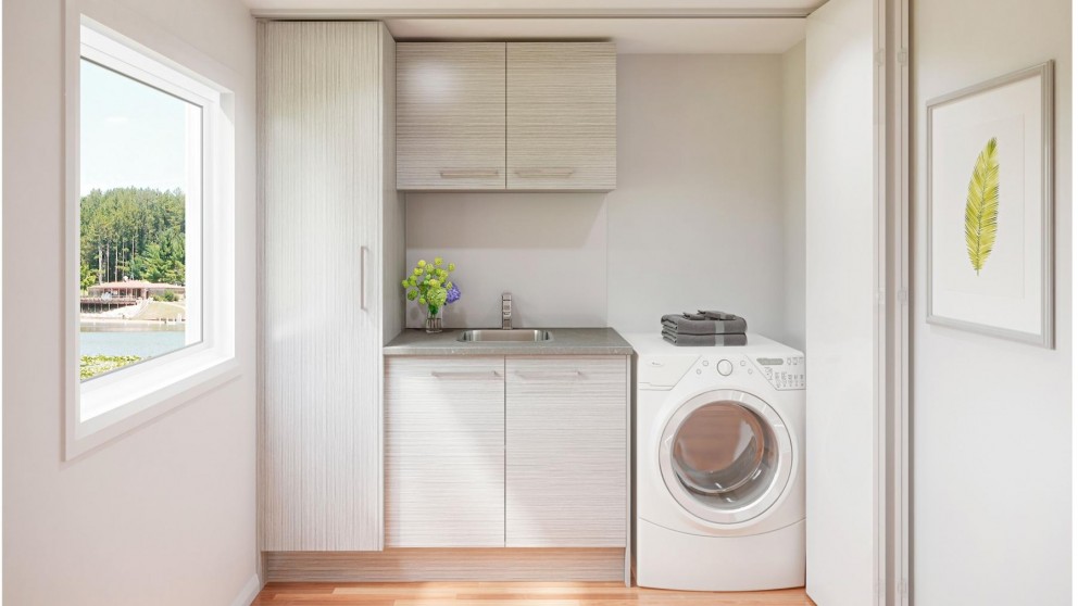 how to renovate a laundry on a budget