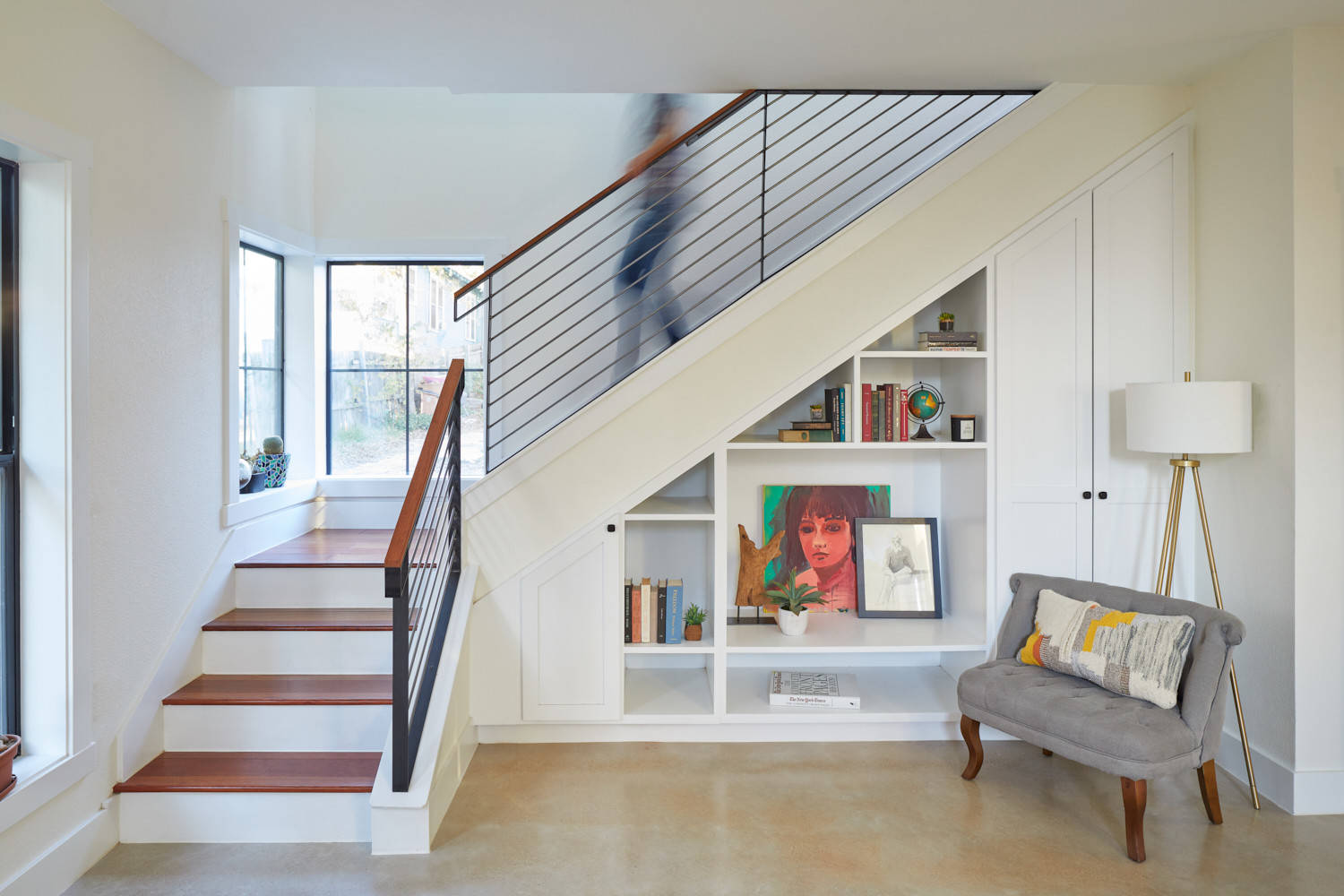 how to renovate wooden stairs