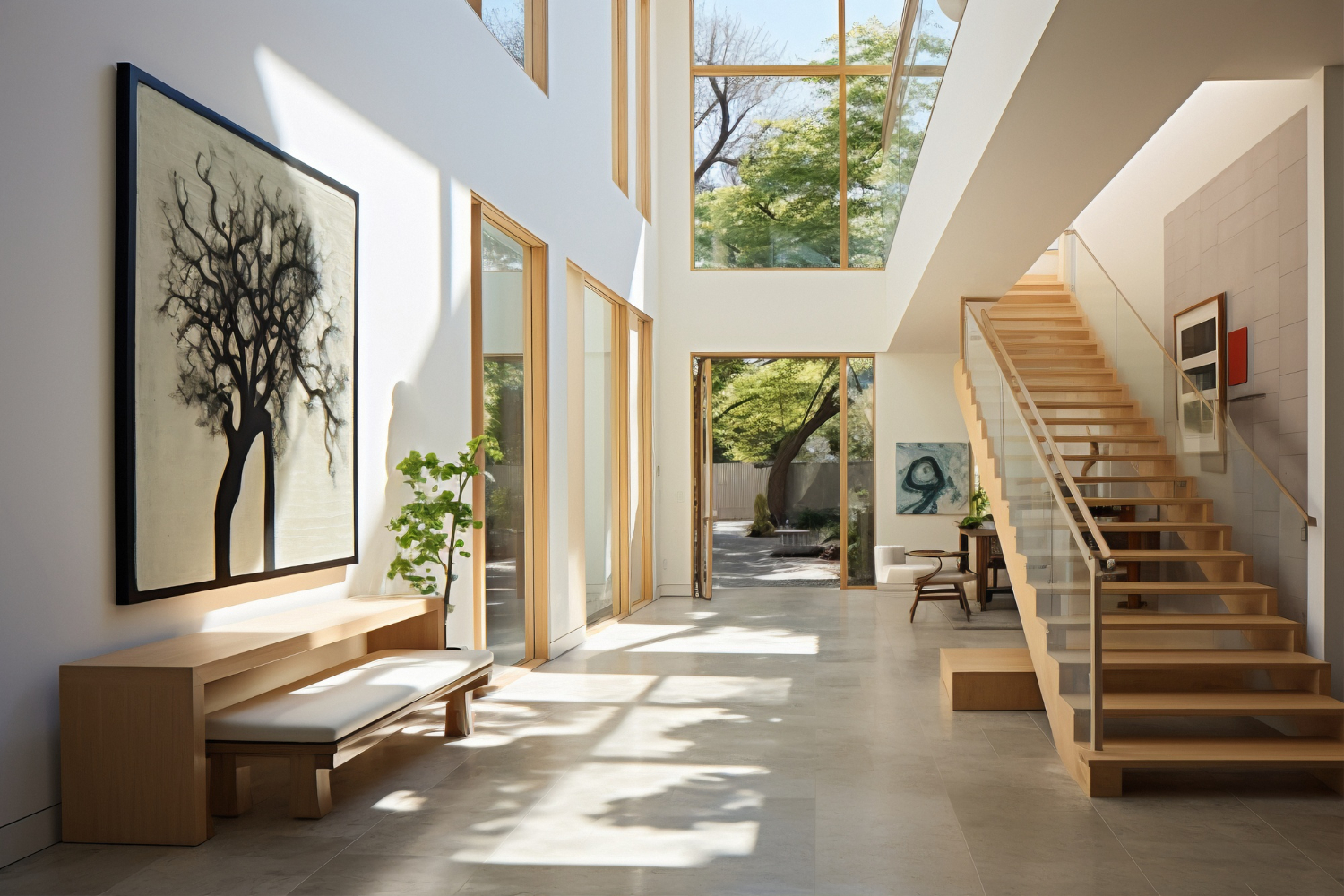 open-concept